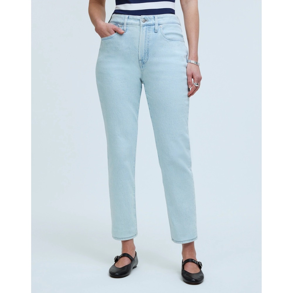 Madewell Curvy Perfect Vintage Jean Light Wash High Rise Tapered 25 CKP455269320